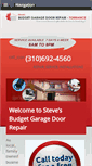 Mobile Screenshot of garagedoorrepairtorrance.biz